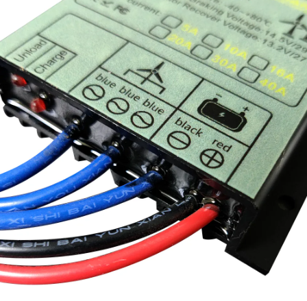 MPPT Wind Controller 100-1000W 12v/24v Auto Matching 48V 10A-40A Wind Turbine Generator Wind Charge Controller Waterproof IP68