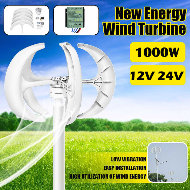 Smaraad SR  600W 1000W Vertical Axis Wind Turbine Renewable Energy System Wind Generator for Home Rooftop Free Shipping Installation Instructions, After-sales Service