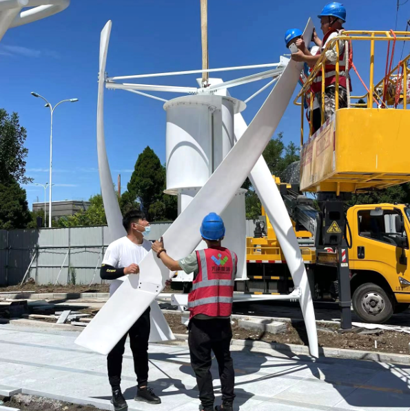 Smaraad SX 1000W 1500W 2000W Vertical Wind Turbine Small Free Energy Wind Turbine Power Permanent Magnet Suspension Free Shipping Installation Instructions, After-sales Service