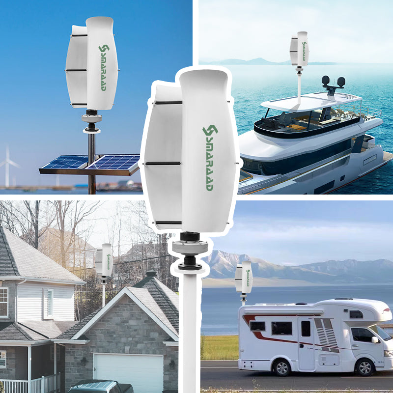 Smaraad ST 600W 800W 1000W 2000W 3000W wind energy wind turbine advantages Wind generator vertical Free Shipping Installation Instructions, After-sales Service