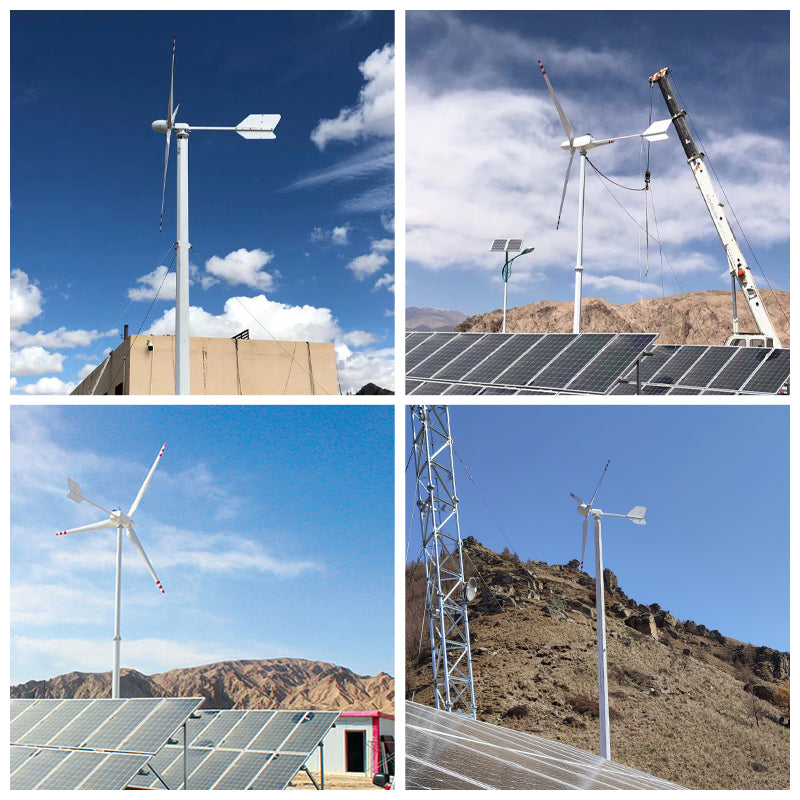 Smaraad SK 2000W Horizontal Wind Turbine generator 24V 48V Renewable New Energy Windmill