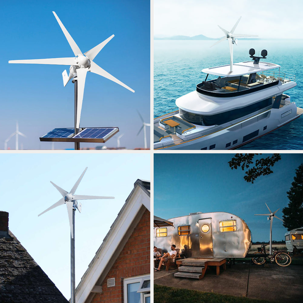 Smaraad SZ 600W 800W 1000W Wind Power Small Horizontal at home  Renewable Energy Generators turbines generator Free Shipping Installation Instructions, After-sales Service