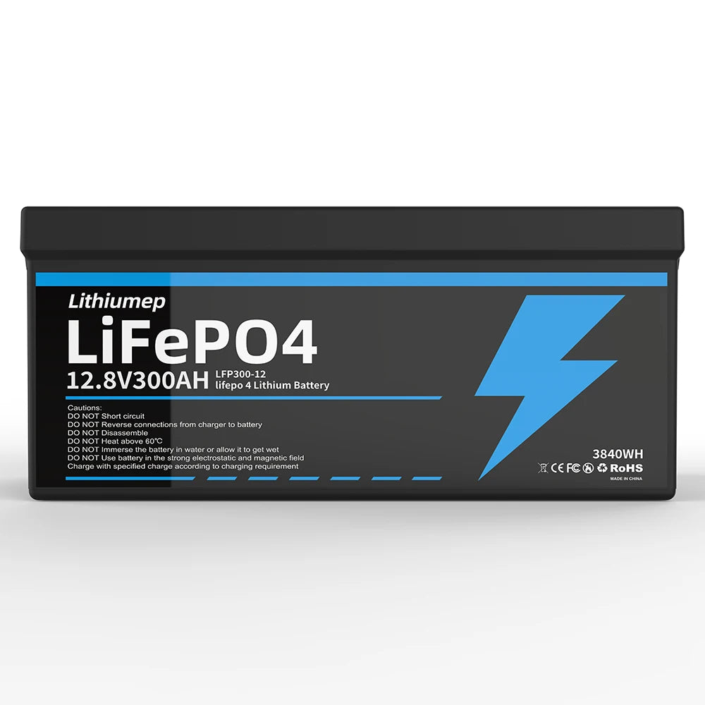LiFePO4 Battery 12V20AH-12V300AH Lithium Iron Phosphate Battery Higher power Better safety Suitable for many applications