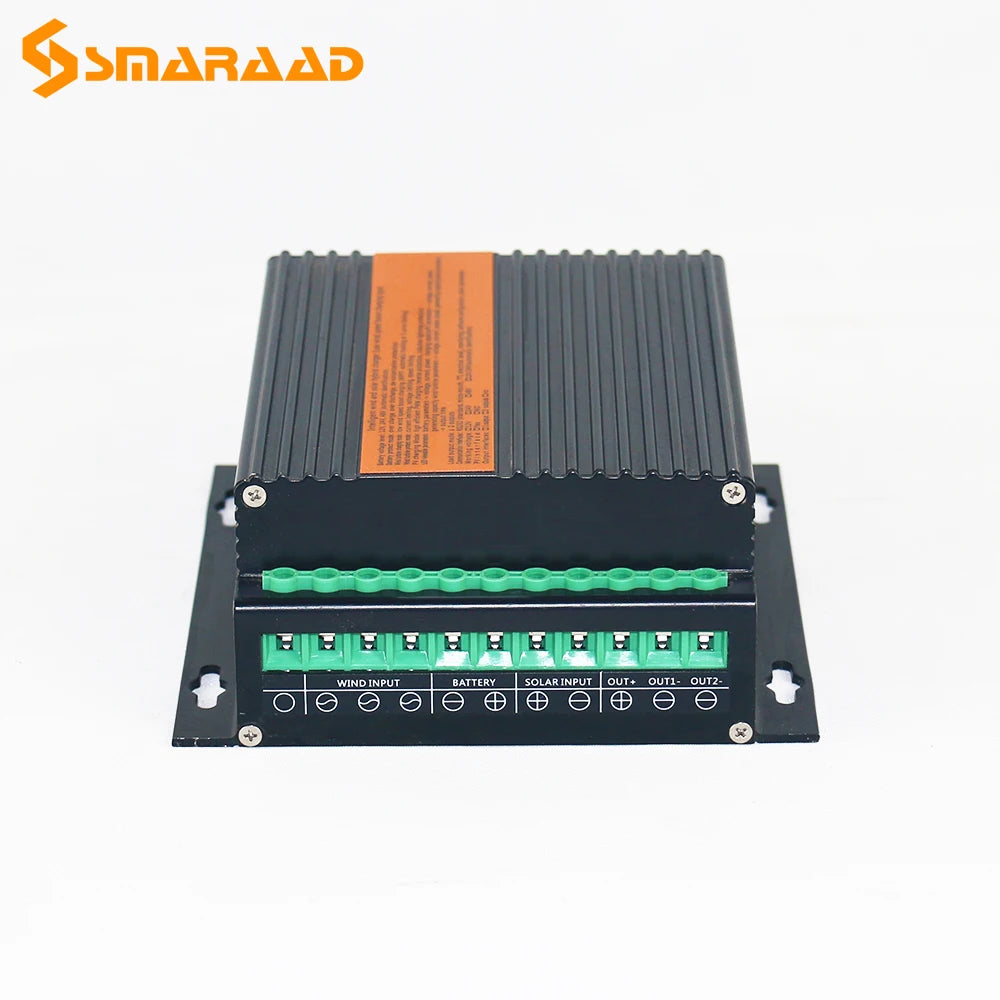 MPPT Charge Controller Wind Solar Hybrid System 400w~1000w Wind 200w~1000w Solar 12V 24V Auto 48V Regulator For Dynamo Generator