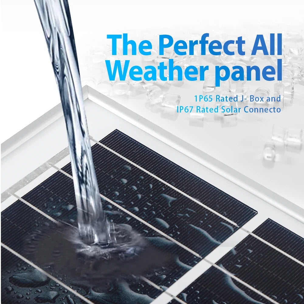SMARAAD 100W Solar Panel Waterproof DC Charging Line Charging Controller Fast Delivery In Poland