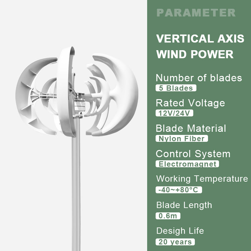 Smaraad SR  600W 1000W Vertical Axis Wind Turbine Renewable Energy System Wind Generator for Home Rooftop Free Shipping Installation Instructions, After-sales Service
