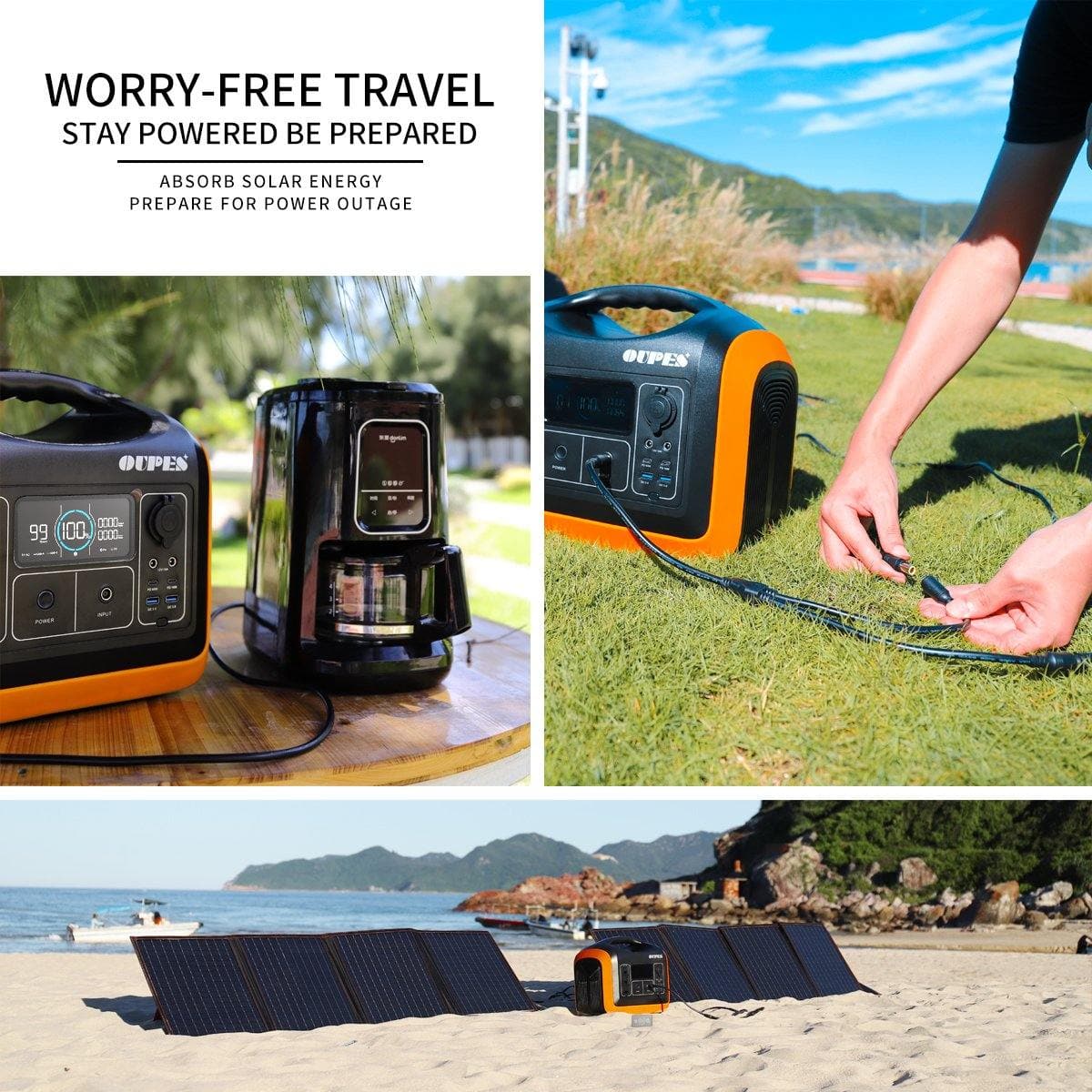 Smaraad Portable Solar Panel 100W * 2