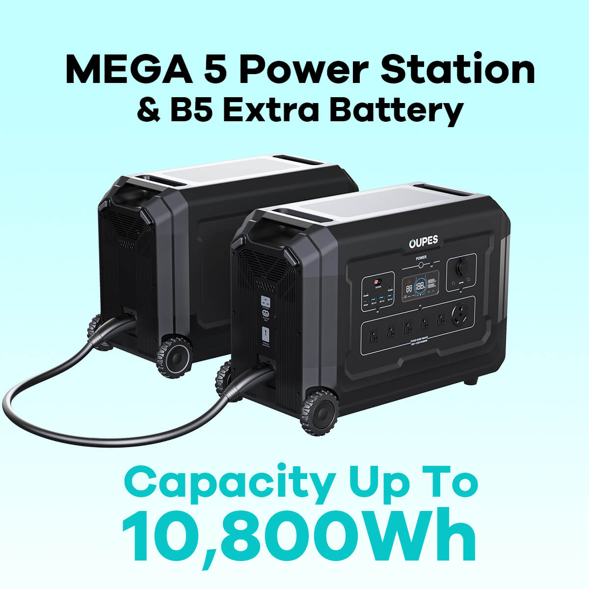 Home Backup & Portable Power Station | 4000W 5040Wh