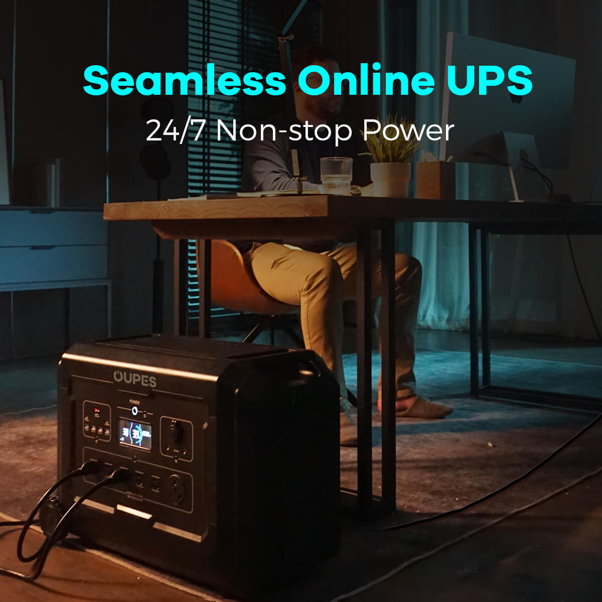 Home Backup & Portable Power Station | 4000W 5040Wh