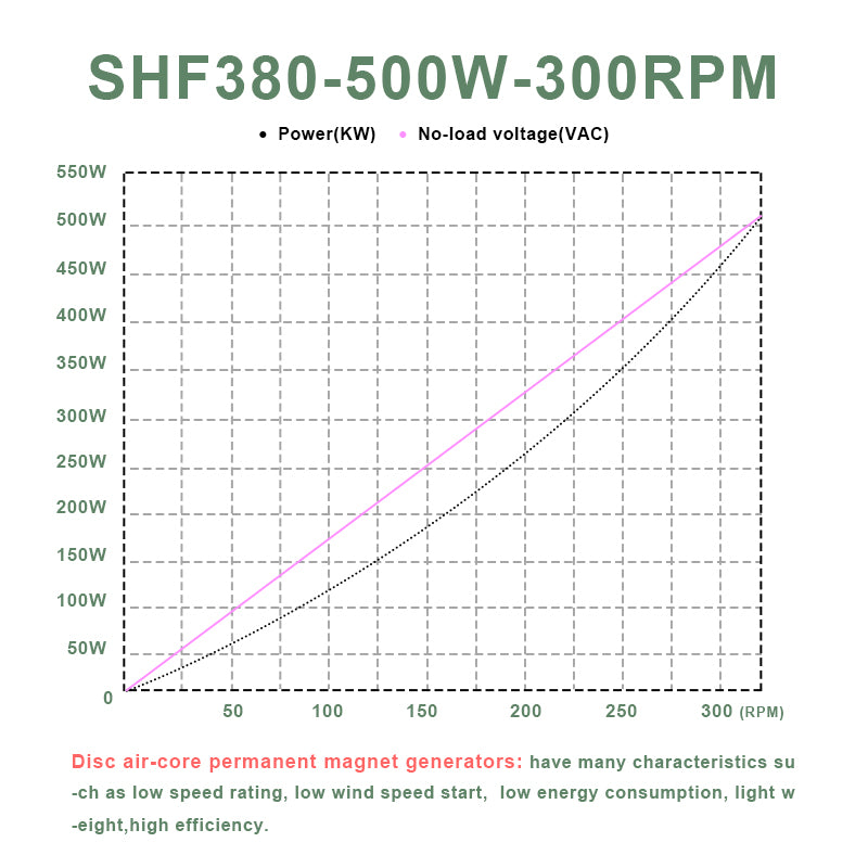 Smaraad Rare Earth Materials 500W 1000W Coreless Permanent Magnet Alternator Maglev Generator Motor For Wind Turbine