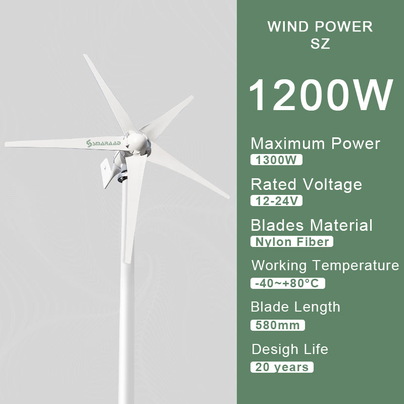 10000w vertikale Achse Windkraftanlage Generator Alternative