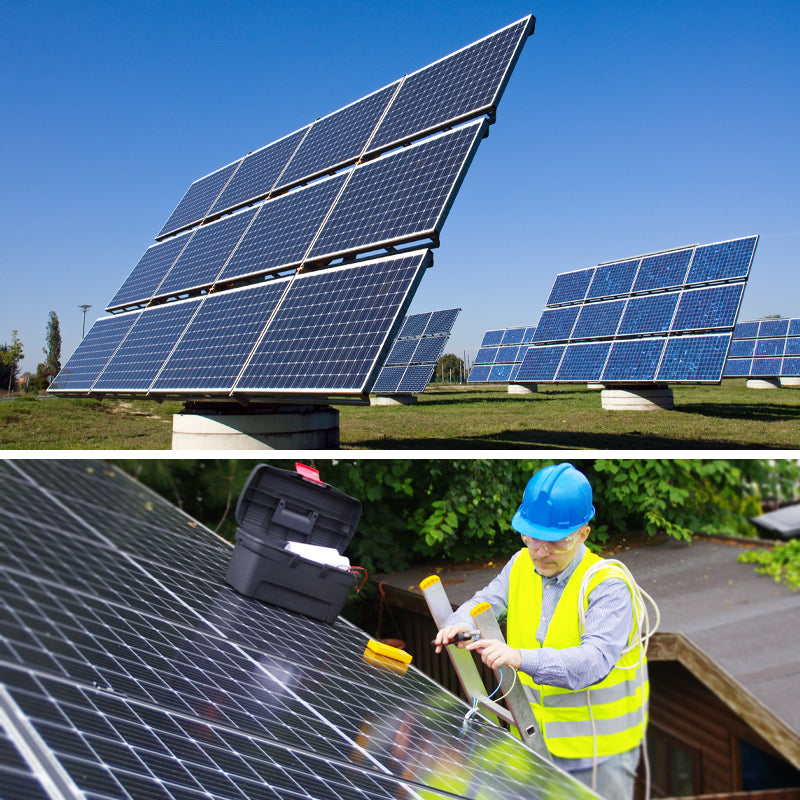 6KW Solar Panel kit with battery and inverter Low Voltage Storage Inverter H1 Hybrid Solar Inverter