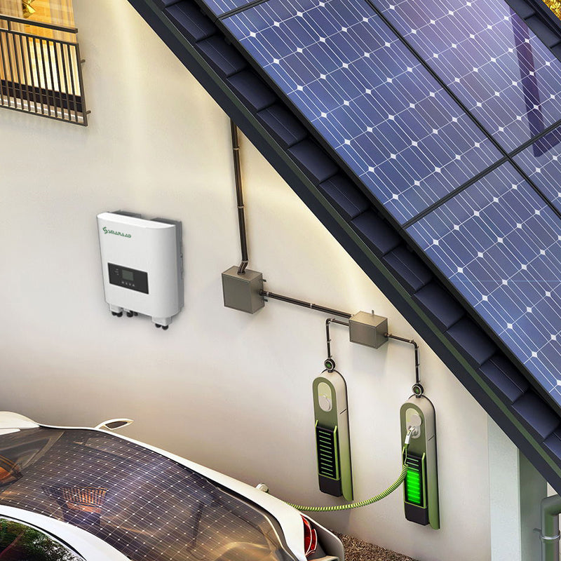 6KW Solar Panel kit with battery and inverter Low Voltage Storage Inverter H1 Hybrid Solar Inverter