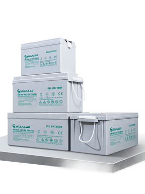 SMARAAD Deep cycle Gel battery 12v 200Ah 250Ah 150Ah solar panel storage gel battery system for home
