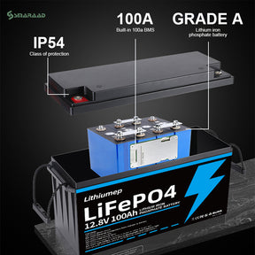 LiFePO4 Battery 12V20AH-12V300AH Lithium Iron Phosphate Battery Higher power Better safety Suitable for many applications