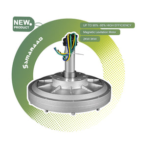 Smaraad Rare Earth Materials 500W 1000W Coreless Permanent Magnet Alternator Maglev Generator Motor For Wind Turbine