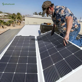 Solar panels for balconies