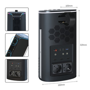 300W 700W multifunctional bluetooth speaker power station