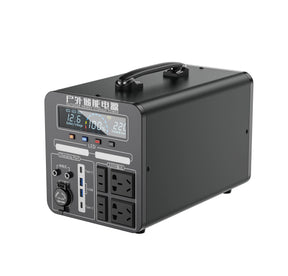 Outdoor Mobile Power Supply 220V 2000W Iarge Capacity Portable Charging Station Outdoor Camping Emergency Energy Storage Boiler