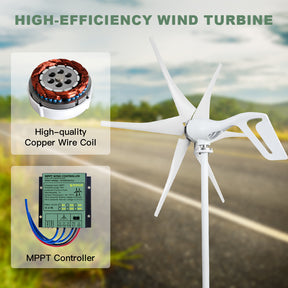 Smaraad SC 600W 800W 1000W Wind turbine Renewable Energy Generators Wind Power Small Horizontal Wind Turbine for Home Free Shipping Installation Instructions, After-sales Service
