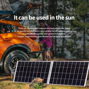 SMARAAD 100W Solar Panel Waterproof DC Charging Line Charging Controller Fast Delivery In Poland