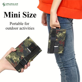 40W Small USB Foldable Solar Panel with Charger 5V USB, Portable Emergency Power Solar Panel for Hiking Camping Backpacking  Cycling
