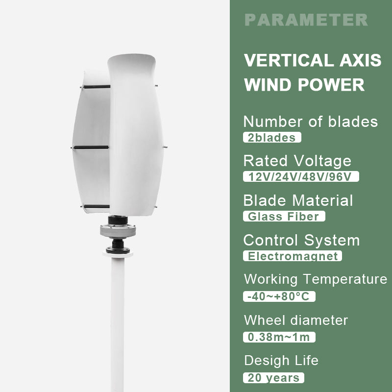Smaraad ST 600W 800W 1000W 2000W 3000W wind energy wind turbine advantages Wind generator vertical