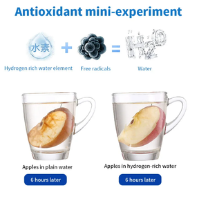 420ml Hydrogen-Rich Water Cup Electric Hydrogen Rich Water Generator Bottle Titanium Quality Filter Portable Antioxidant