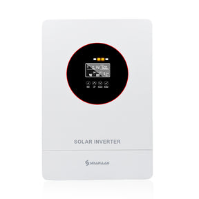 SMARAAD 3.6KW Solar Inverter and Controller Integrated Unit Wall-mounted Solar 24V DC to 220V AC Inverter built-in MPPT Pure Sine Wave Inverter Solar Charge Controller Suitable for Solar Power Systems
