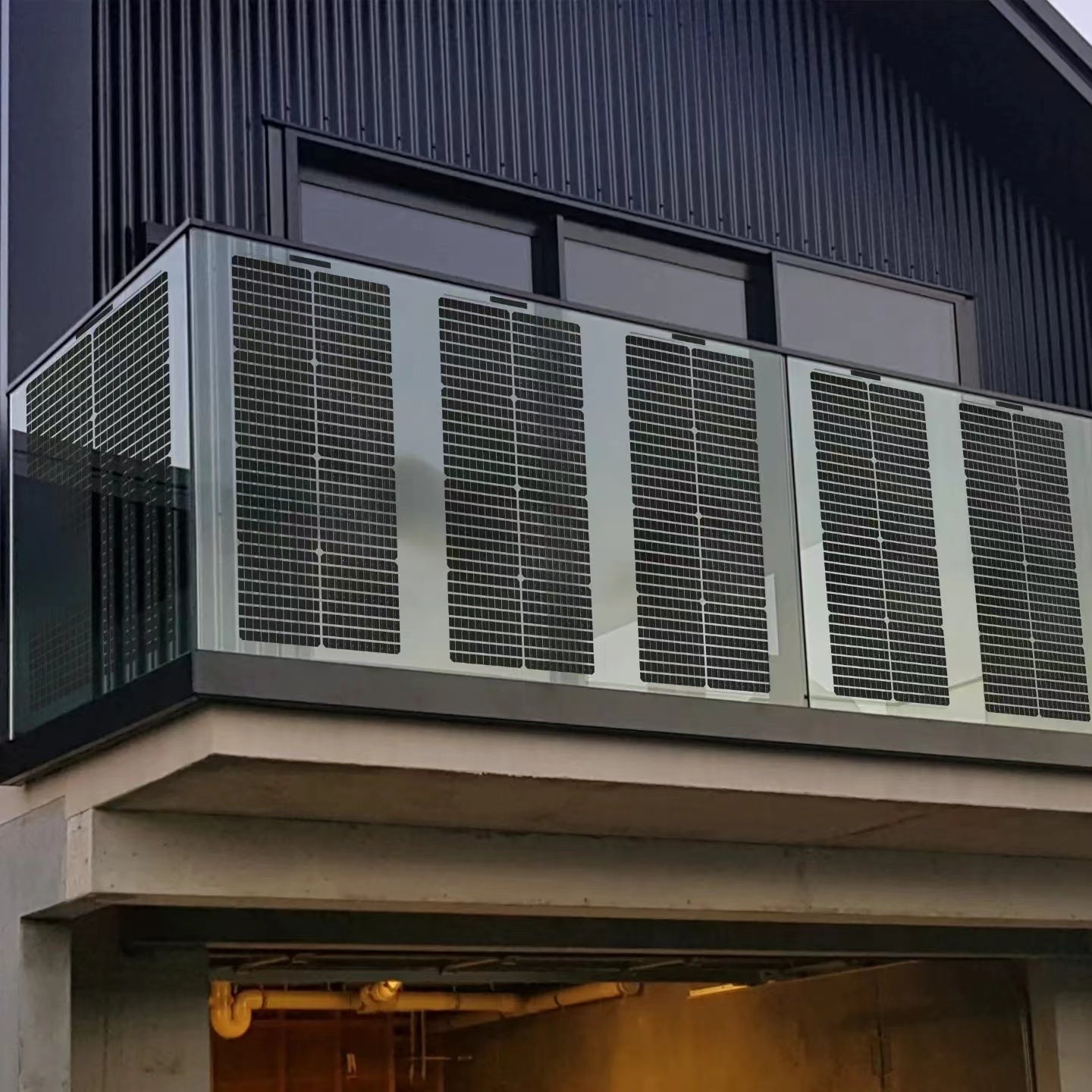 Solar panels for balconies