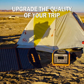 1200W Portable Power Station, Solar Generator 992Wh LiFePO4 Battery Backup Solar Powered Generators Quick Charge Pure Sine Wave 110V AC Outlet Powerbank for Home Use Camping Outdoors Travel