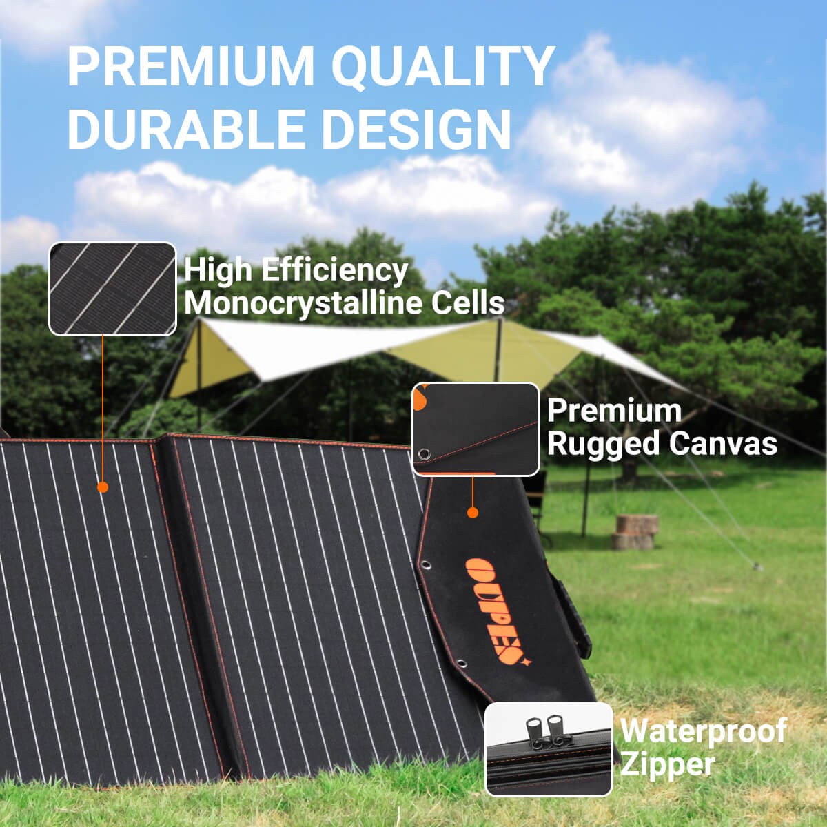 Portable Solar Panel 240W * 2