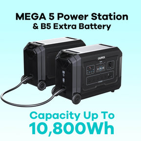 Home Backup & Portable Power Station | 4000W 5040Wh