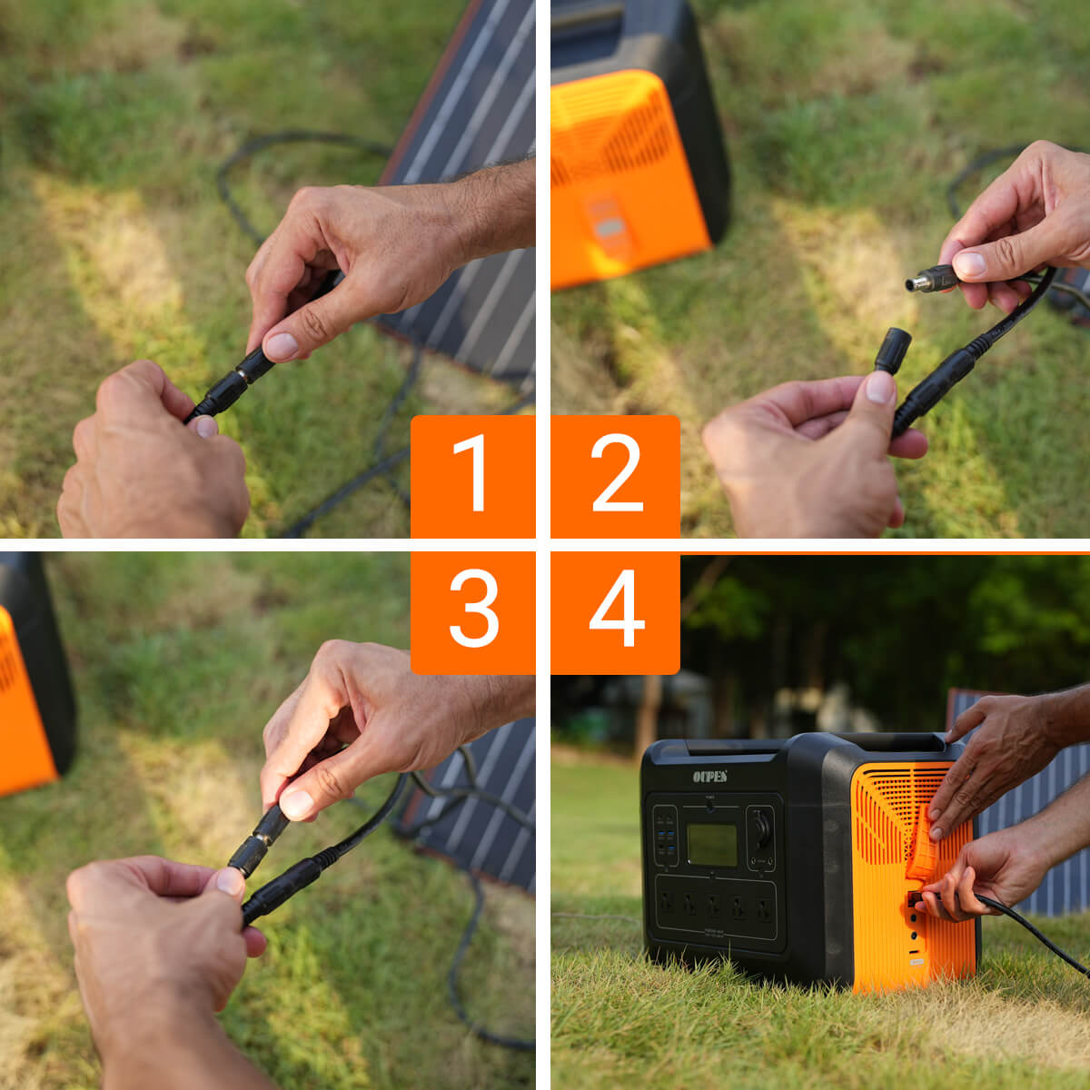 Portable Solar Panel 240W * 2